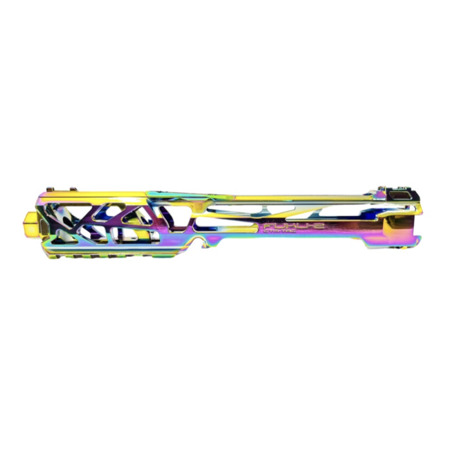 CTM Airsoft AAP-01/C FUKU-2 CNC UPPER - SKELETON - Electroplated Rainbow