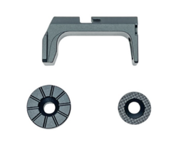 CTM Airsoft FUKU-2 Frame CNC Magazine Release Set - Black