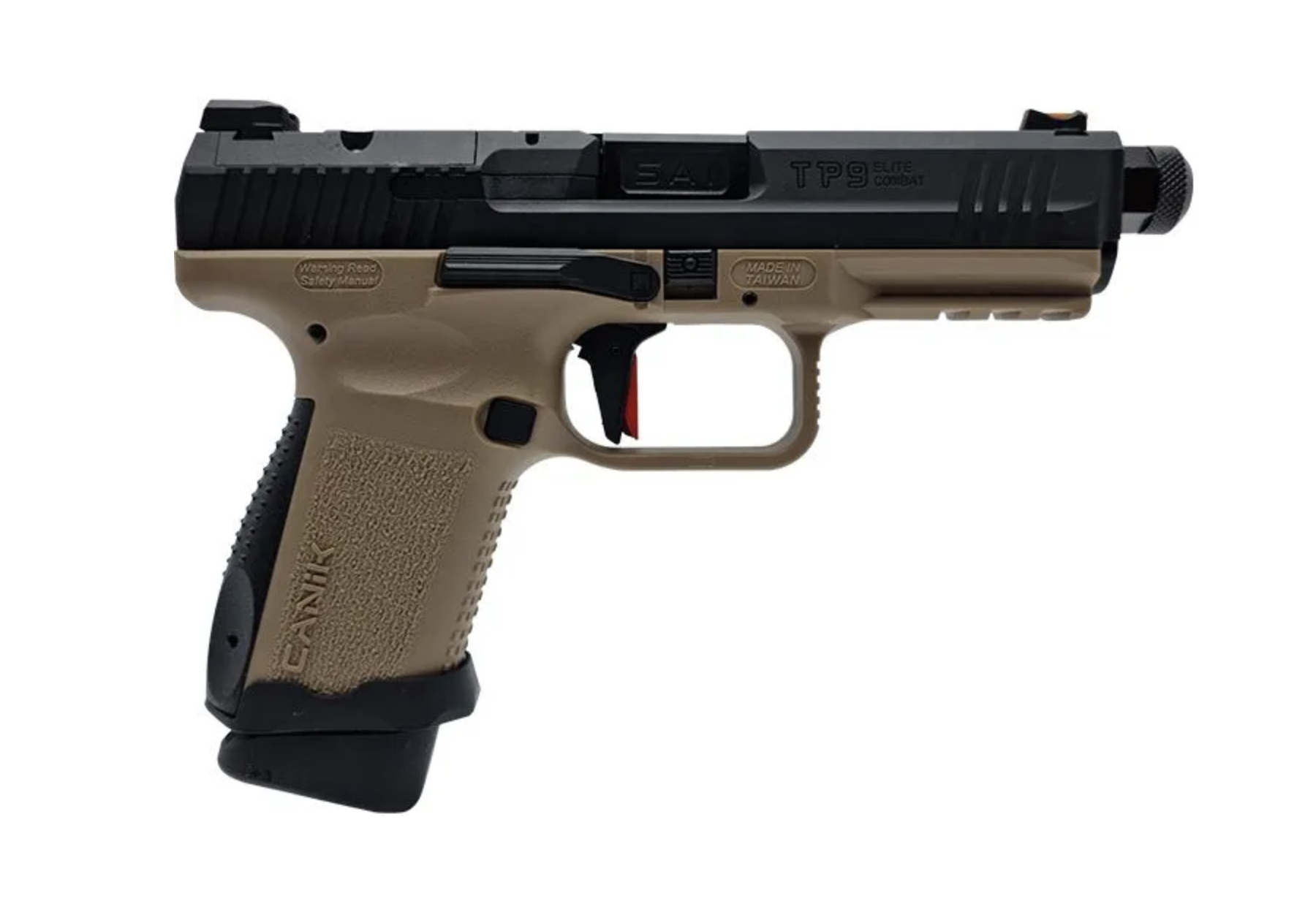 Cybergun SAI Canik TP9 Elite Combat GBB - Dual Tone