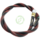 Amped HPA Line - standard weave 42 inch - Black & Red Spiral