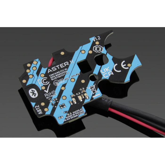 Gate Electronics ASTER II Bluetooth® EXPERT for V2 GB + Quantum Trigger 2 (AEG & HPA) - Rear Wired