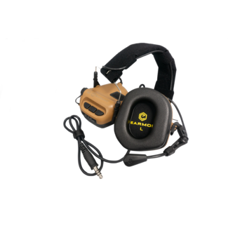 Earmor M32 PLUS Tactical Headset - Tan