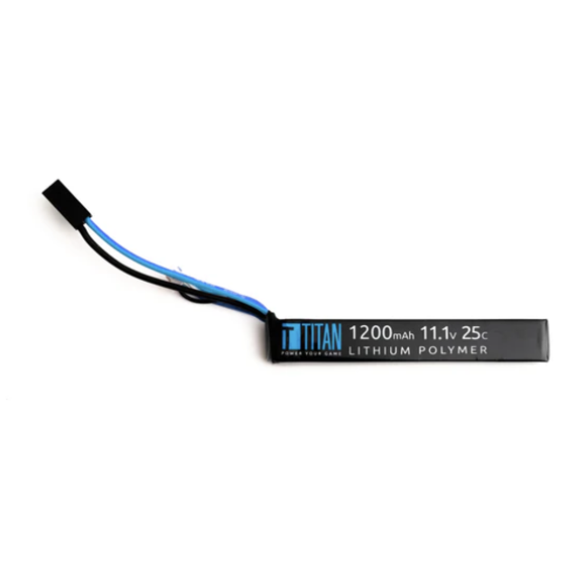 Titan Power LiPo 1200mAh 11.1v 25C Stick - Tamiya