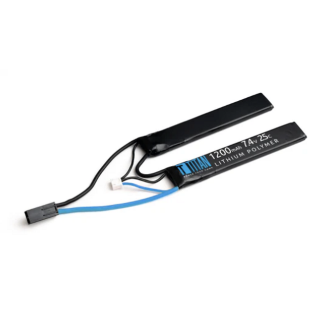 Titan Power LiPo 1200mAh 7.4v 25C Nunchuck - Tamiya