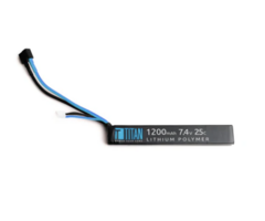 Titan Power LiPo 1200mAh 7.4v 25C Stick - Deans