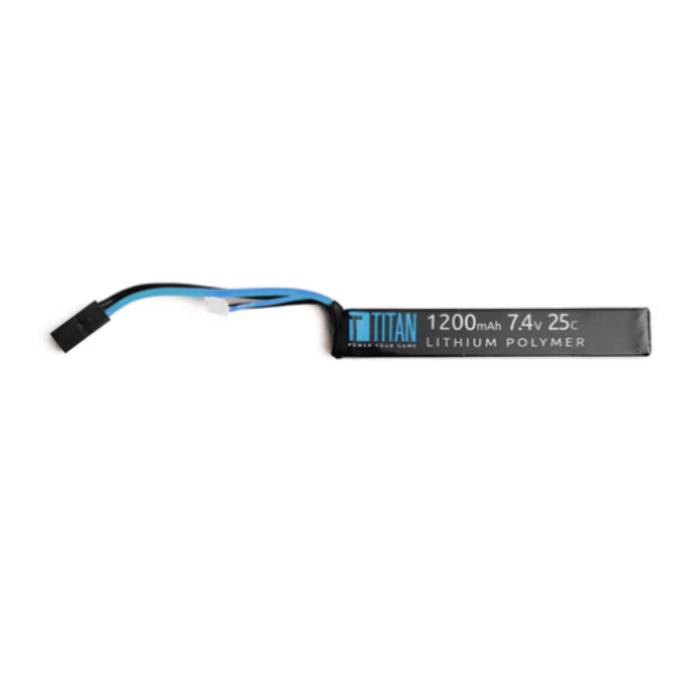Titan Power LiPo 1200mAh 7.4v 25C Stick - Tamiya