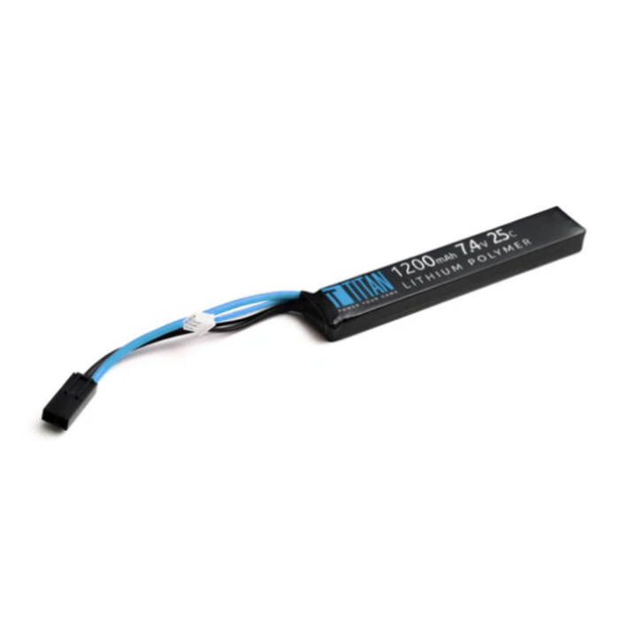 Titan Power LiPo 1200mAh 7.4v 25C Stick - Tamiya