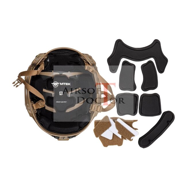 PTS MTEK Flux Helmet - Tan