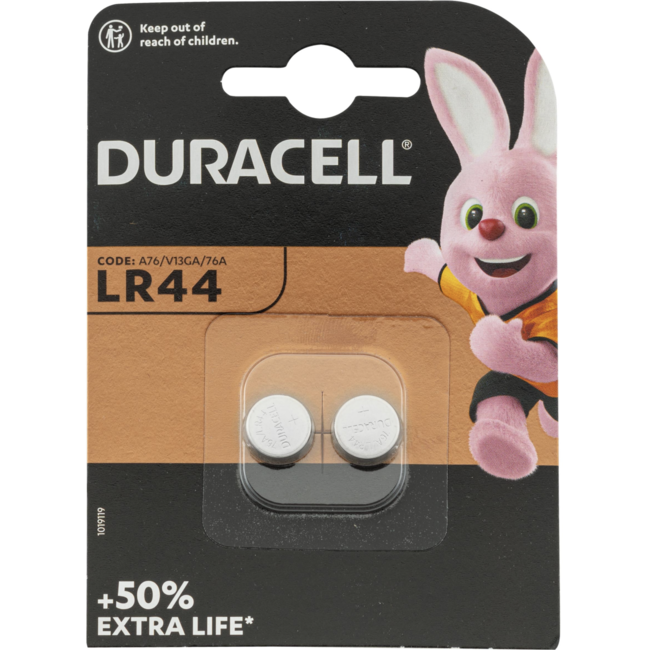 Duracell lr44 - 2stuks