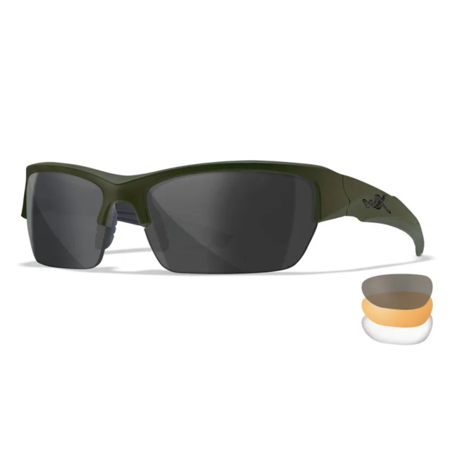 WileyX WX Valor 2.5 - 3 lens kit - OD Frame