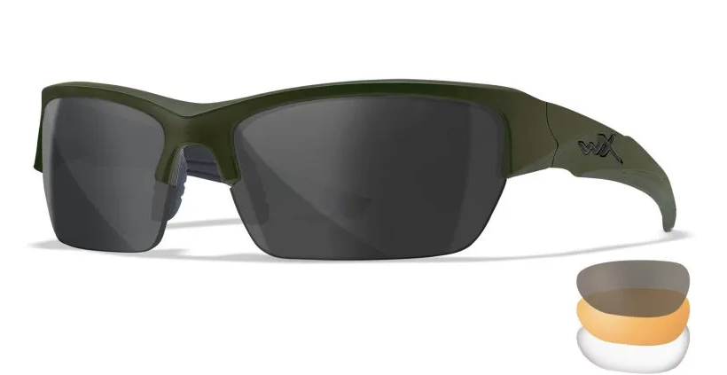WileyX WX Valor 2.5 - 3 lens kit - OD Frame