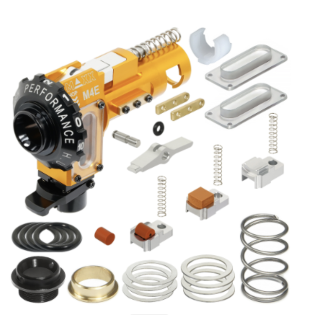 Maxx Model CNC Aluminum Hopup Chamber M4E (For Standard M4)