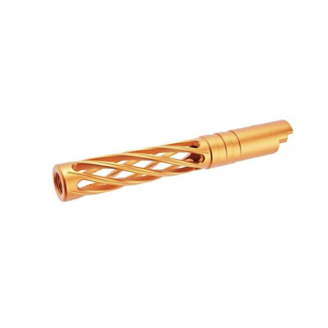 Dr. Black 5.1 Aluminium Outer Barrel - Dinging Orange