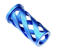 Dr. Black Recoil Spring Guide Plug - Short - Blue
