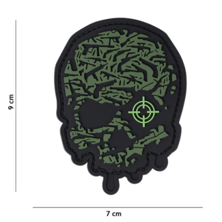 101 Inc. Patch - Target eye skull - OD
