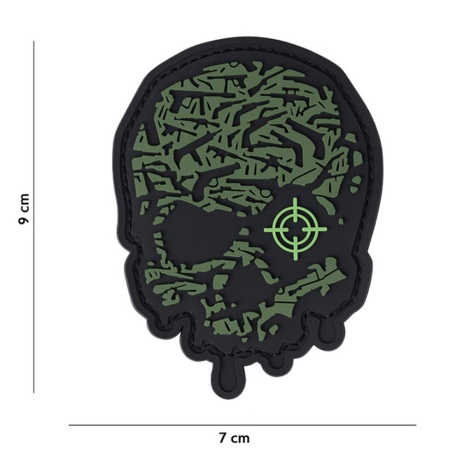 101 Inc. Patch - Target eye skull - OD