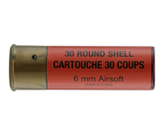 BO Manufacture Pack of 6 BO/FABARM Shotgun Shells - Red