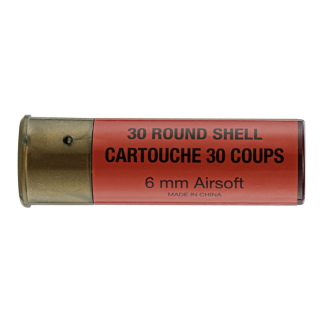 BO Manufacture Pack of 6 BO/FABARM Shotgun Shells - Red