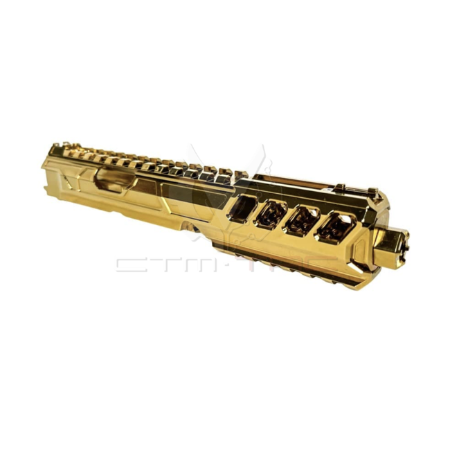 CTM Airsoft AAP-01/C FUKU-2 CNC UPPER SET - Long General Version - Electroplated Gold