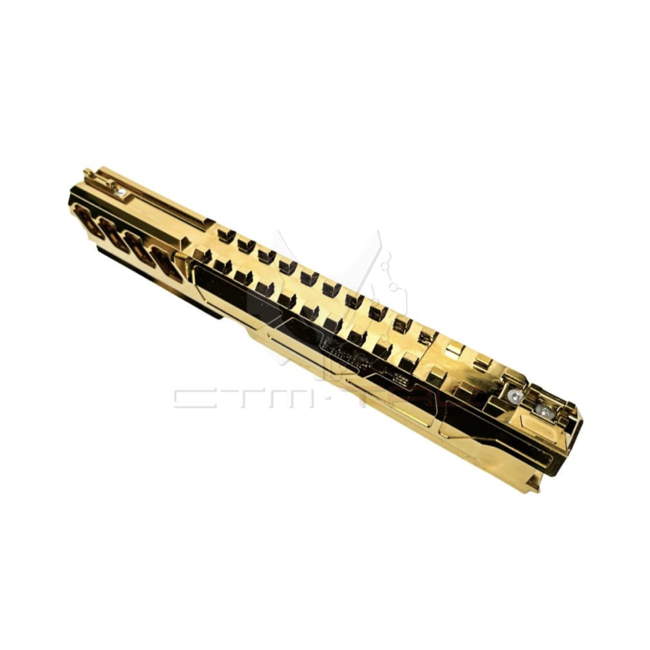 CTM Airsoft AAP-01/C FUKU-2 CNC UPPER SET - Long General Version - Electroplated Gold