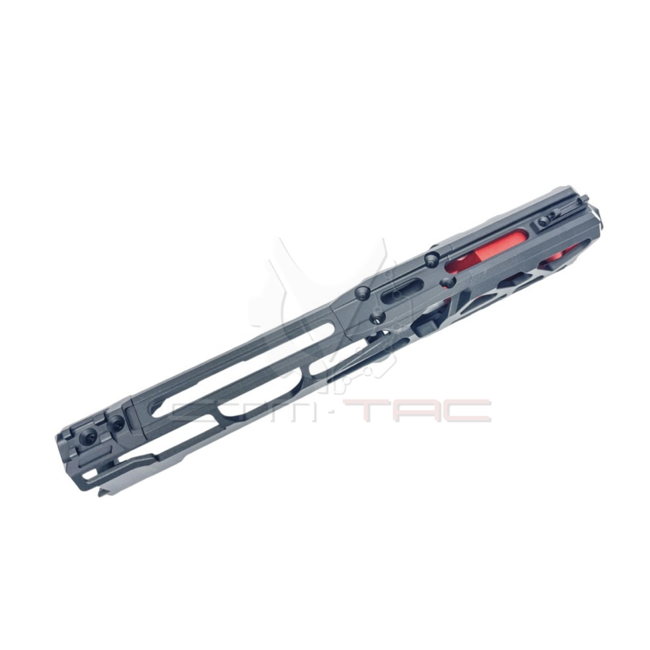 CTM Airsoft AAP-01/C FUKU-2 CNC UPPER - SKELETON - Black/Red