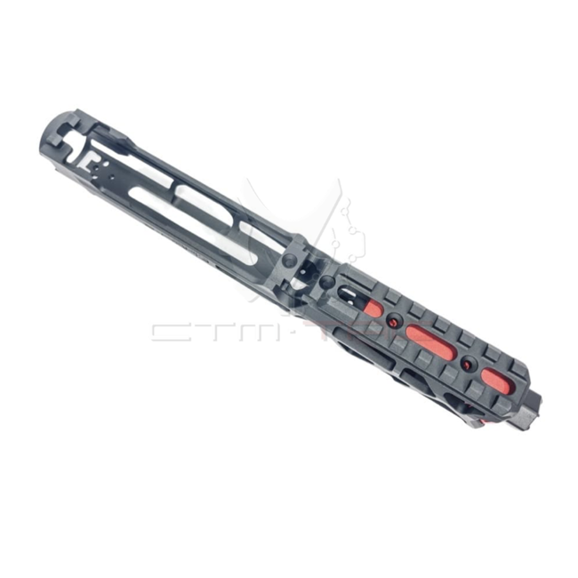 CTM Airsoft AAP-01/C FUKU-2 CNC UPPER - SKELETON - Black/Red