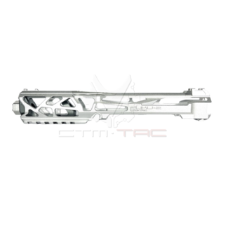 CTM Airsoft AAP-01/C FUKU-2 CNC UPPER - SKELETON - Silver/Gray