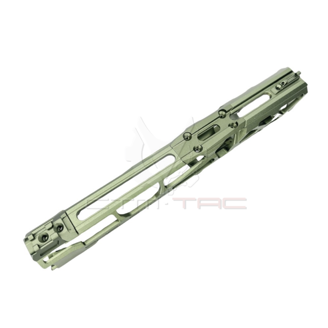 CTM Airsoft AAP-01/C FUKU-2 CNC UPPER - SKELETON - Army Green/Silver