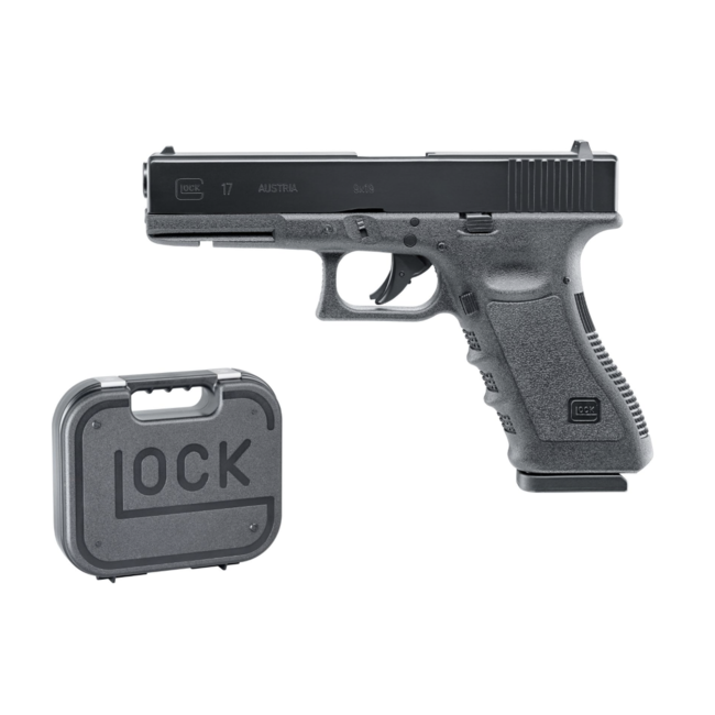 Umarex GLOCK CO2 Airgun Replica G17 Pellet/BB incl. Case