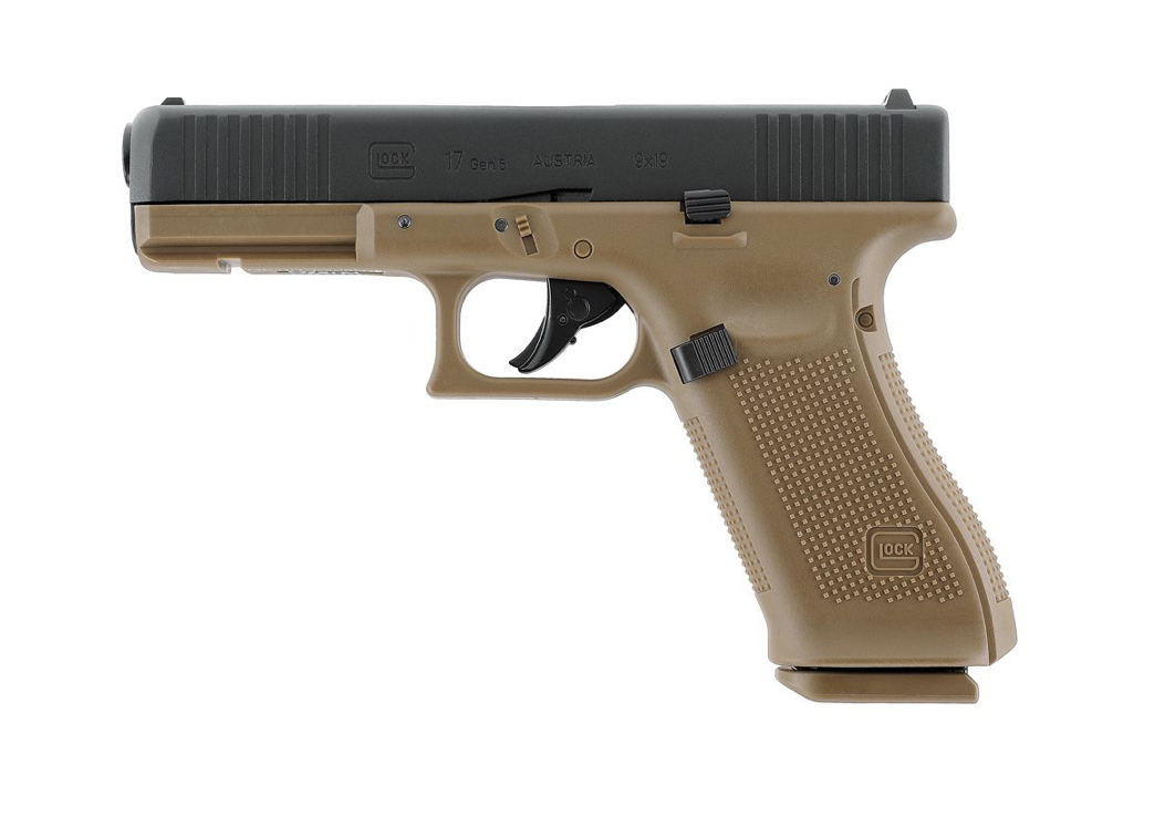 Umarex GLOCK CO2 Airgun Replica G17 Gen5 BB - Tan