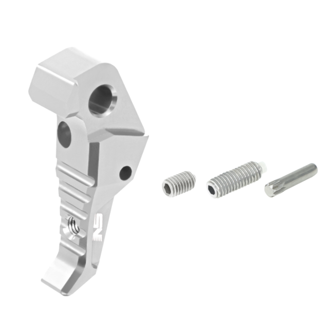 NexxSpeed CNC Aluminum Adjustable Trigger AAP-01/C - Silver