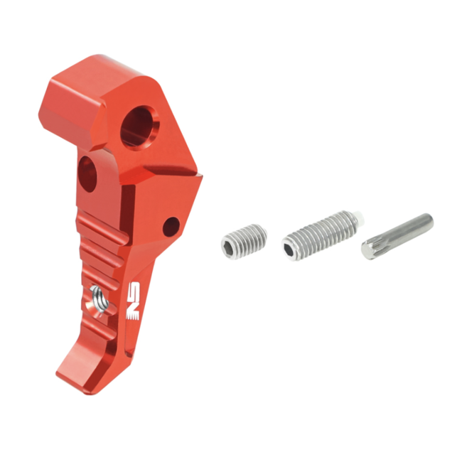 NexxSpeed CNC Aluminum Adjustable Trigger AAP-01/C - Red