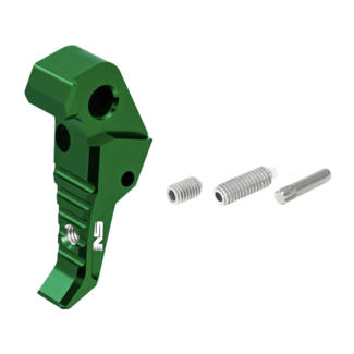 NexxSpeed CNC Aluminum Adjustable Trigger AAP-01/C - Green