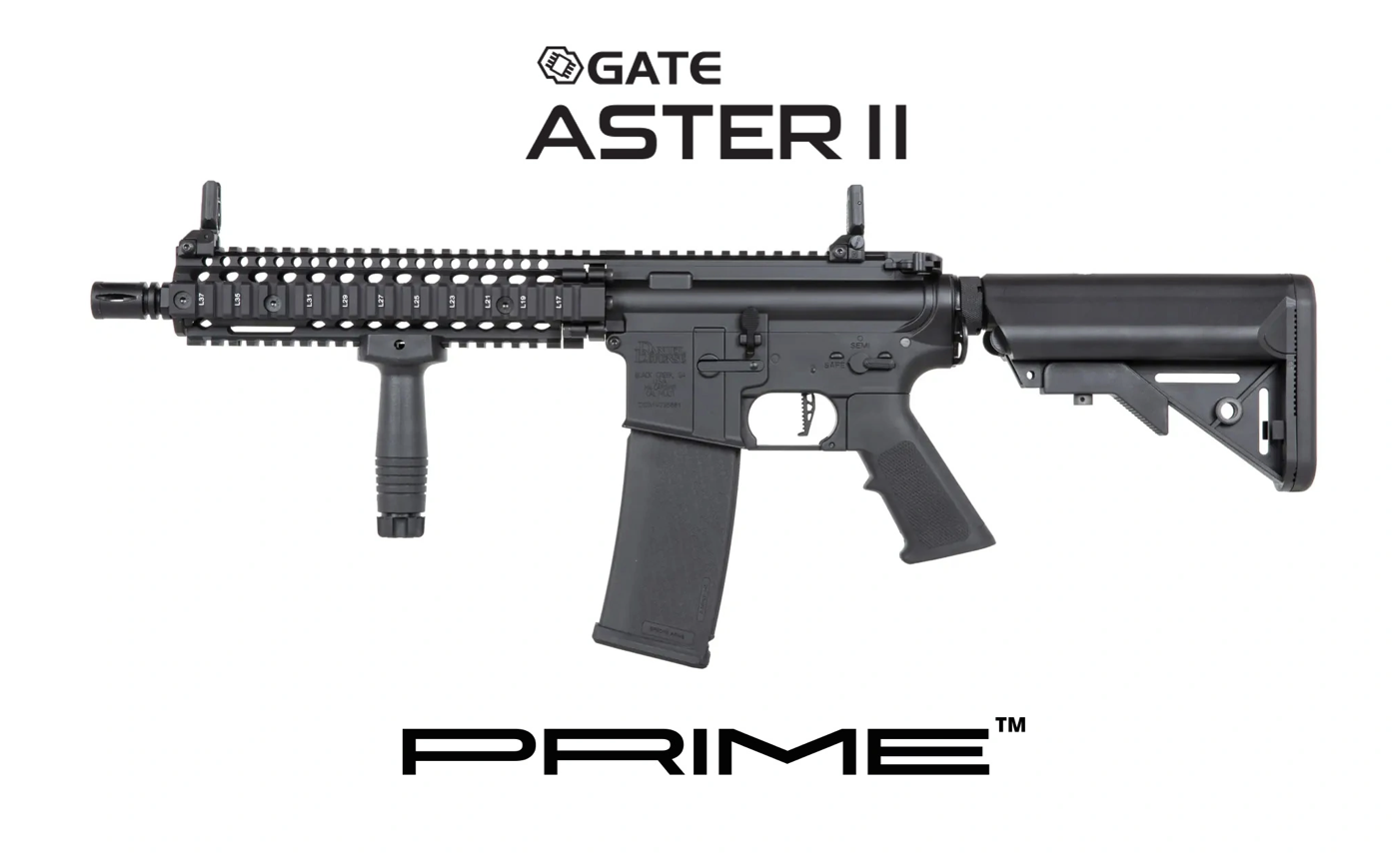Specna Arms Daniel Defense® MK18 SA-P19 PRIME™ BLDC Aster II - Black