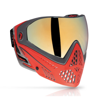 Dye Goggle I5 - ShadowFire - Grey / Red