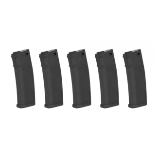 Specna Arms M4/M16 S-Mag Midcap 5-Pack 120rds - Black
