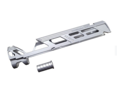Dr. Black 4.3 Aluminium Slide Type 901S - Silver