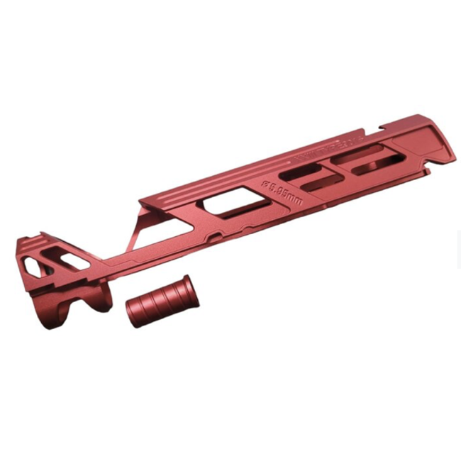 Dr. Black 4.3 Aluminium Slide Type 901S - Red