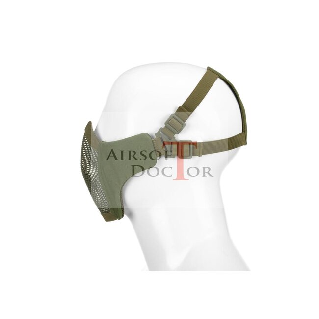 Invader Gear Mk.II Steel Half Face Mask - OD