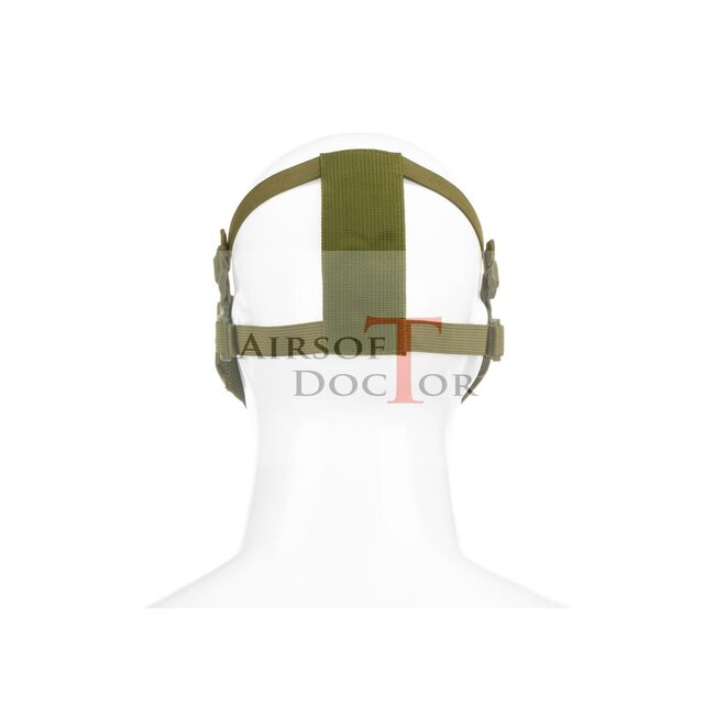 Invader Gear Mk.II Steel Half Face Mask - Woodland