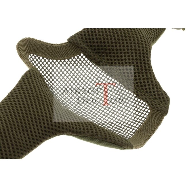 Invader Gear Mk.II Steel Half Face Mask - Woodland