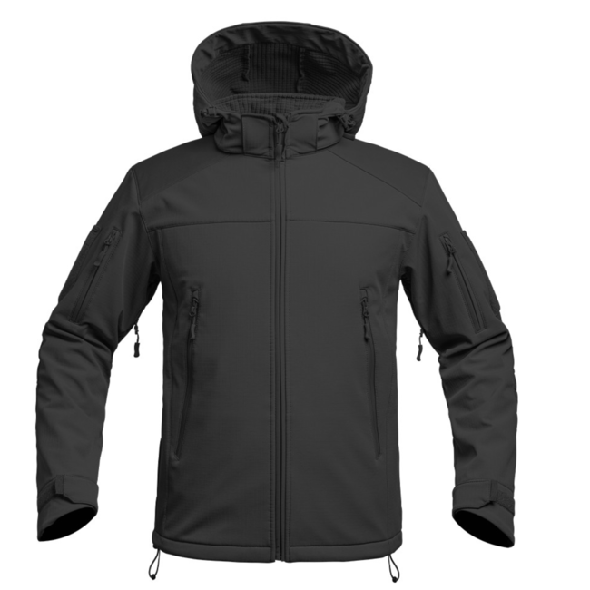 A10-Equipment Softshell jacket V2 FIGHTER - Black