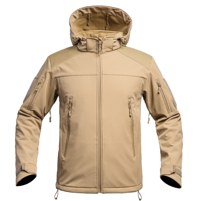 A10-Equipment Softshell jacket V2 FIGHTER - Tan