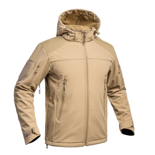 A10-Equipment Softshell jacket V2 FIGHTER - Tan
