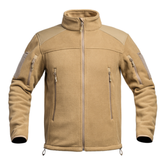 A10-Equipment Polar Fleece jacket FIGHTER - Tan