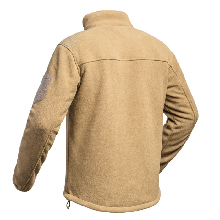 A10-Equipment Polar Fleece jacket FIGHTER - Tan