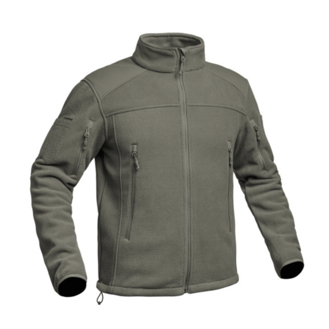 A10-Equipment Polar Fleece jacket FIGHTER - Olive Green