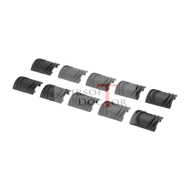 Element Rubber Rail Covers - Black