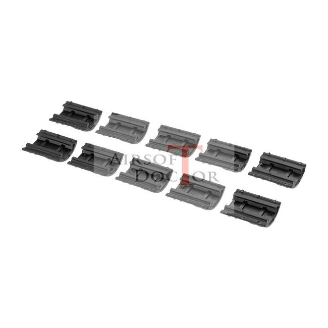 Element Rubber Rail Covers - Black