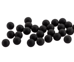 Rubber Balls .50 Rubber + Metal Balls - 2.48g. - 100 balls